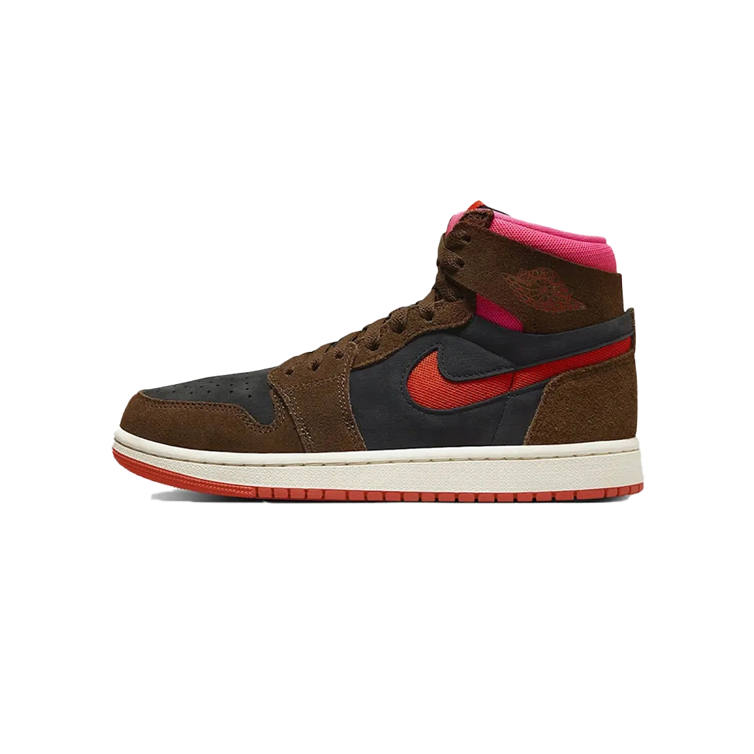 Jordan 1 High Zoom Air CMFT 2 Cacao Wow Picante Red (W)