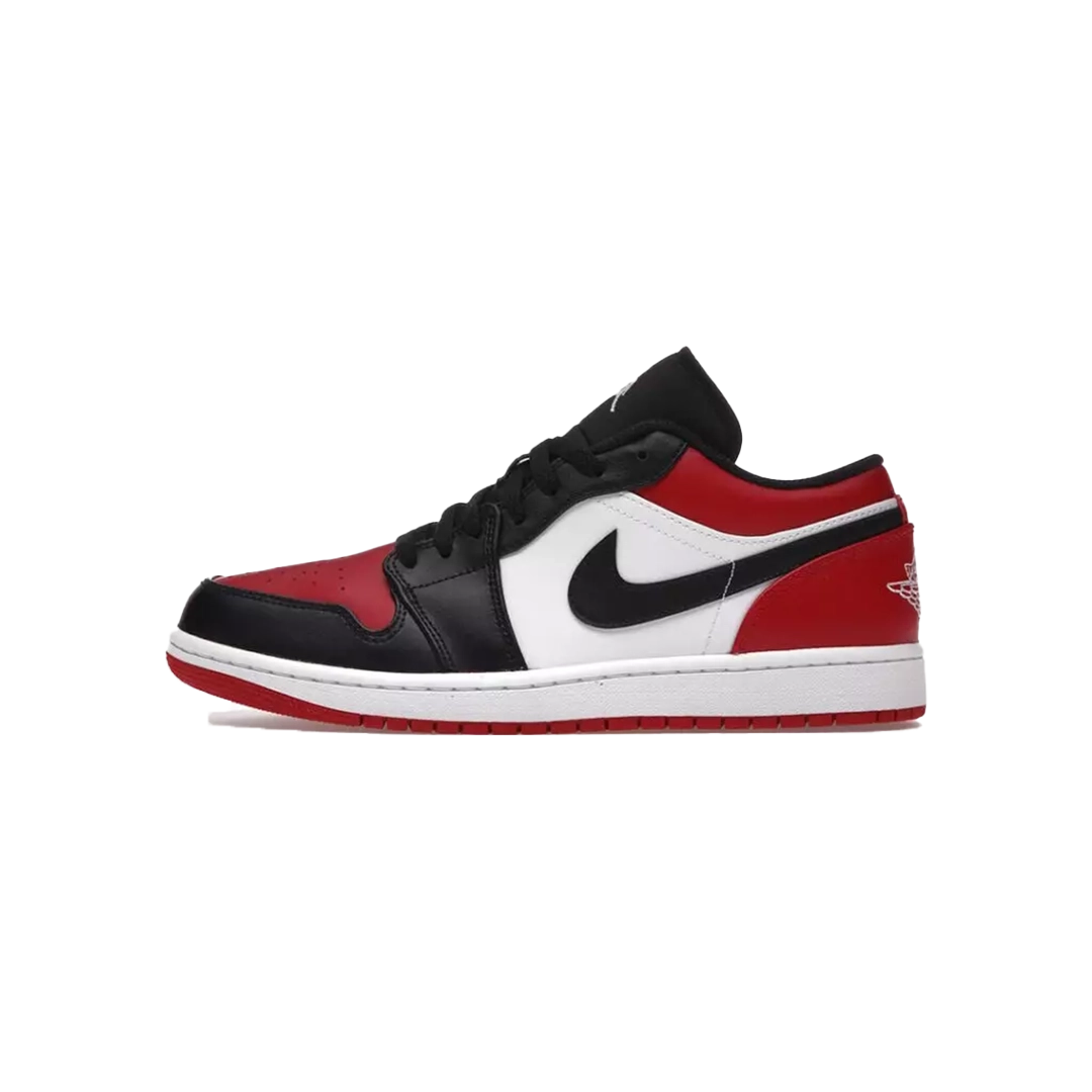 JORDAN 1 LOW BRED TOE