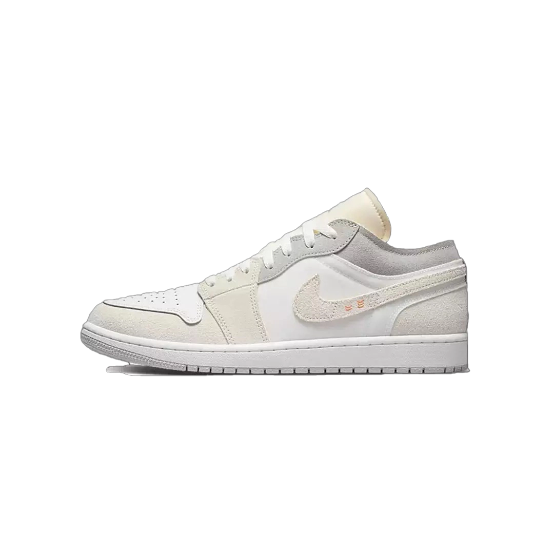 JORDAN 1 LOW INSIDE OUT CREAM WHITE LIGHT GREY