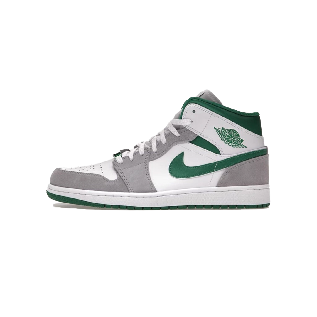 JORDAN 1 MID SE GREY GREEN
