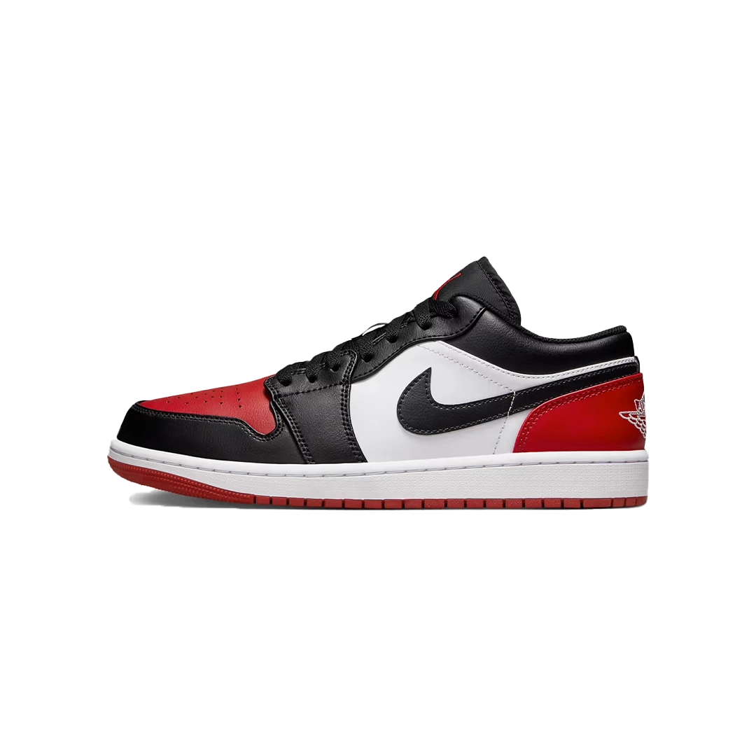 Jordan 1 Low Bred Toe 2.0