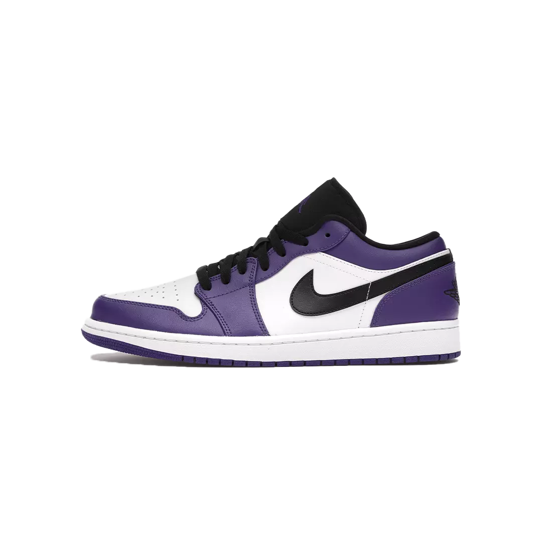 Jordan 1 Low Court Purple White