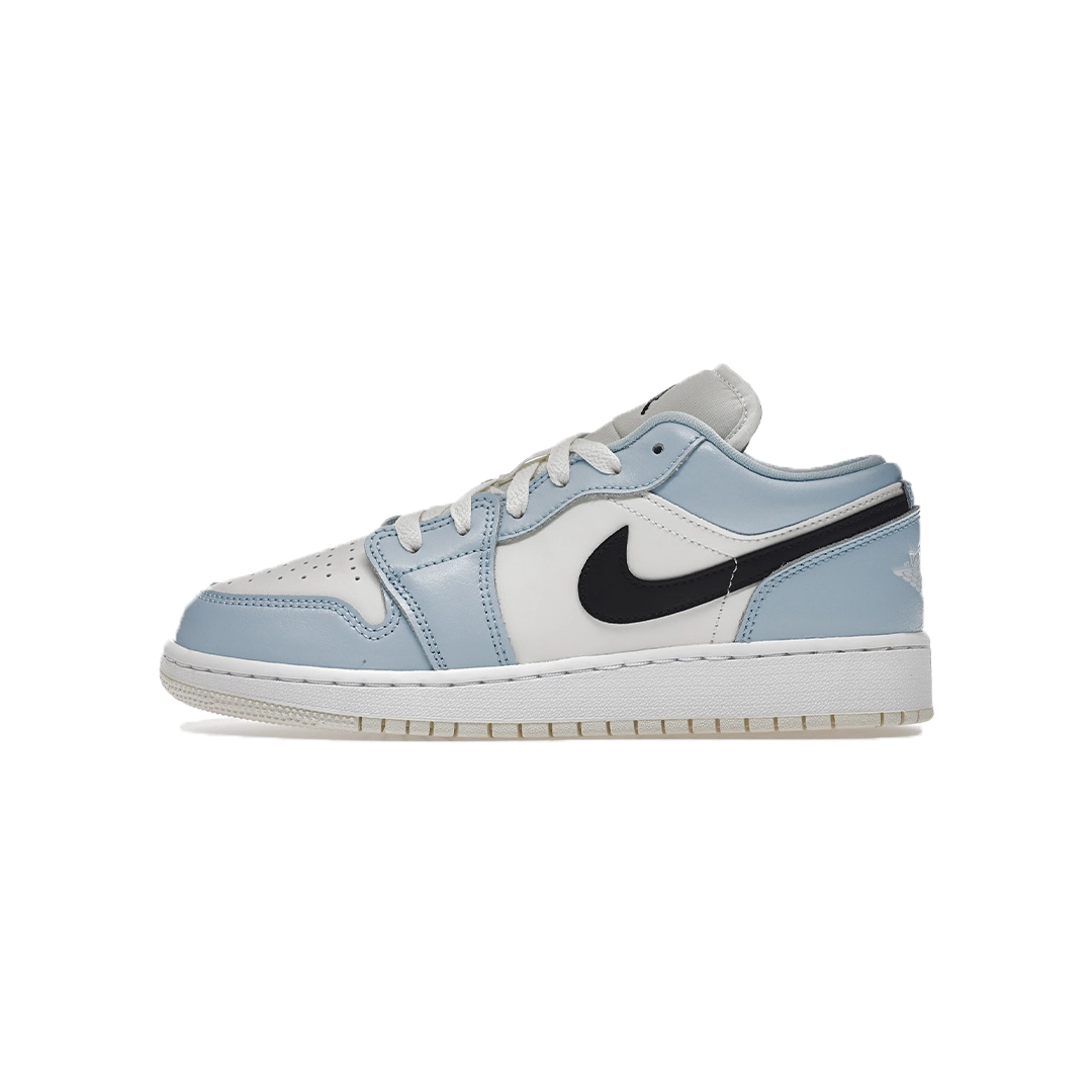 Jordan 1 Low Ice Blue Black (GS)