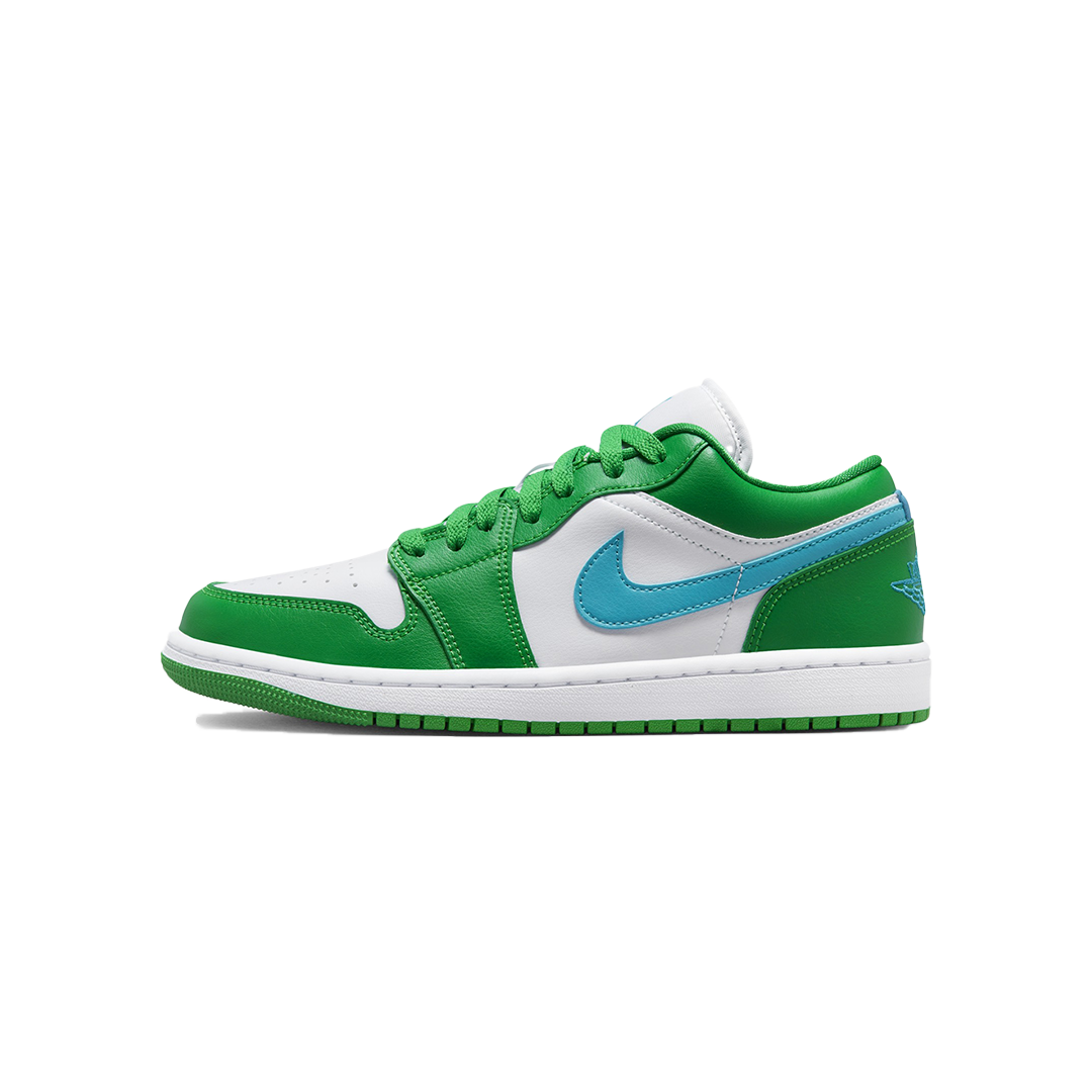 Jordan 1 Low Lucky Green Aquatone (W)