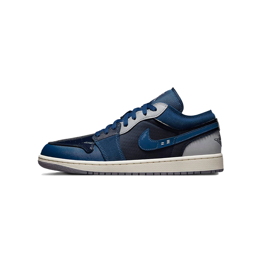 Jordan 1 Low SE Craft Obsidian French Blue Ashen Slate White