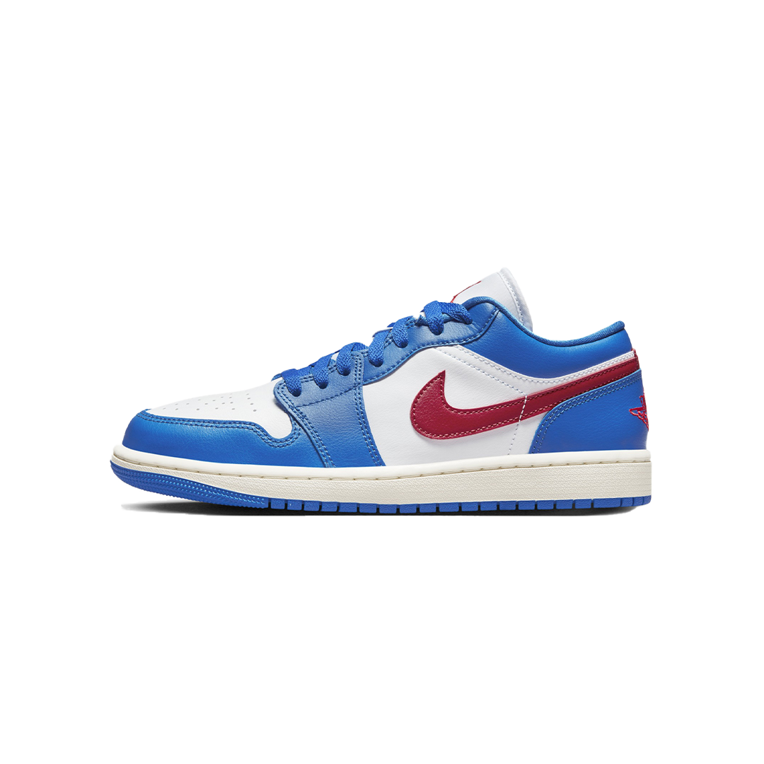 Jordan 1 Low Sport Blue Gym Red (W)