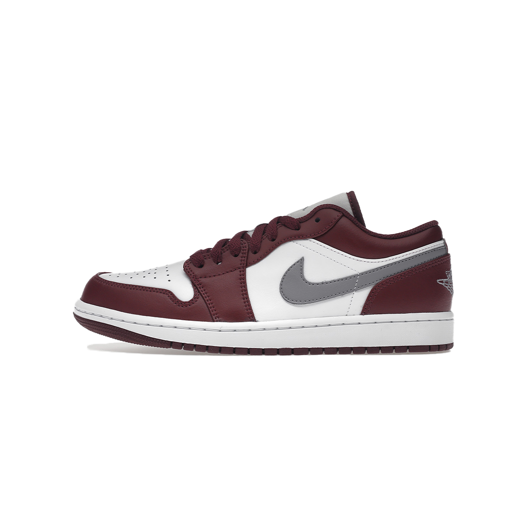 Jordan 1 Low White Bordeaux
