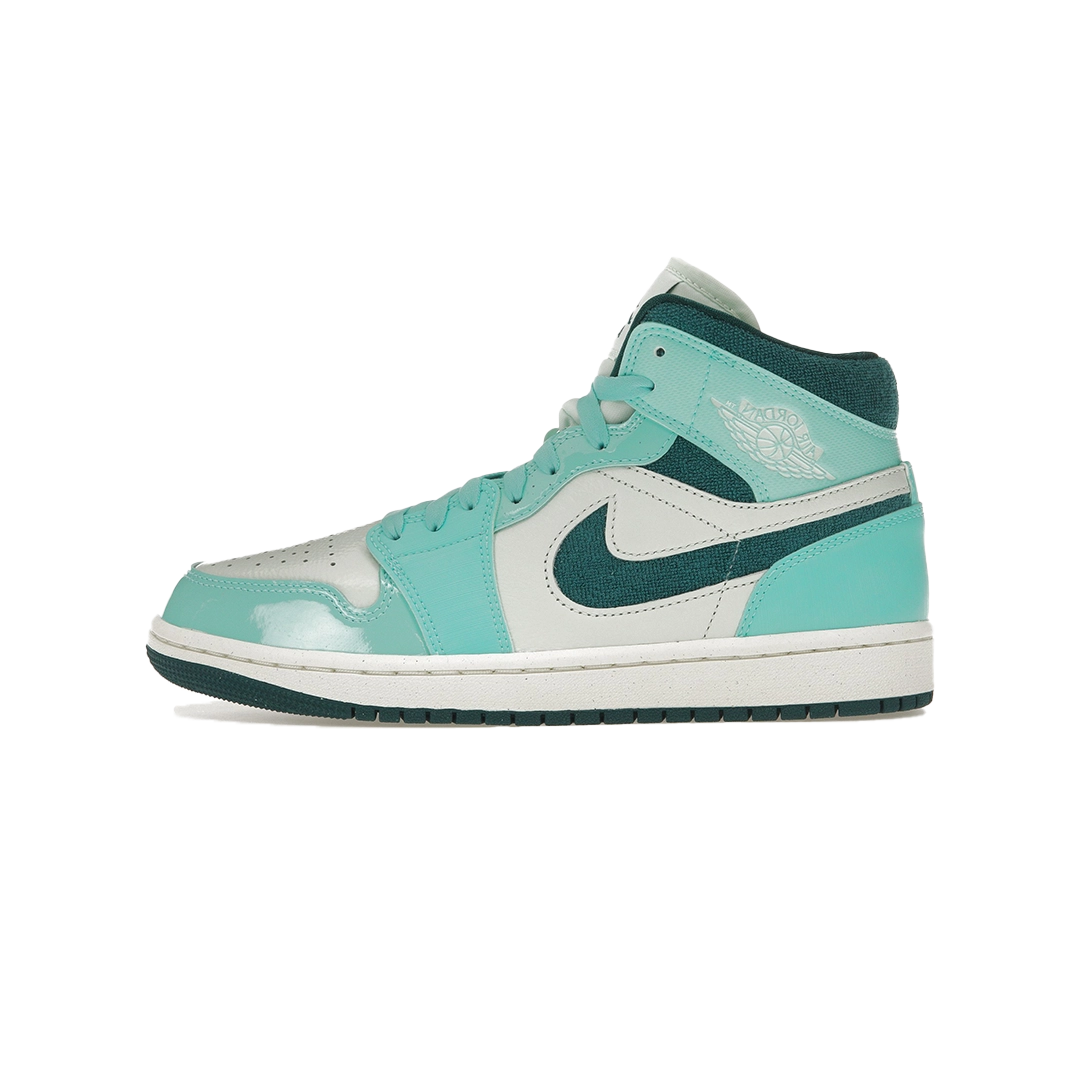 Jordan 1 Mid Chenille Bleached Turquoise (W)