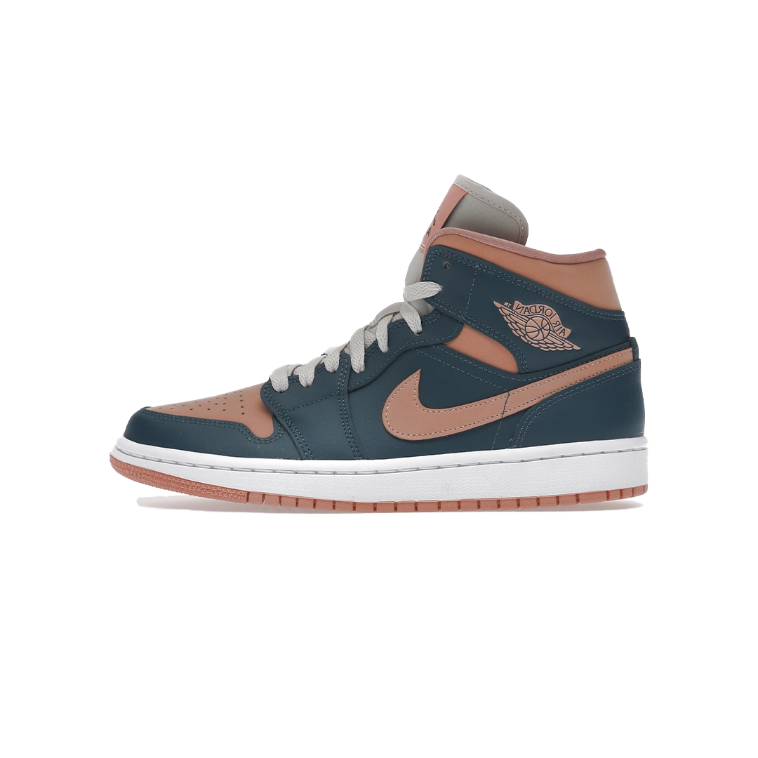 Jordan 1 Mid Dark Teal Green (W)