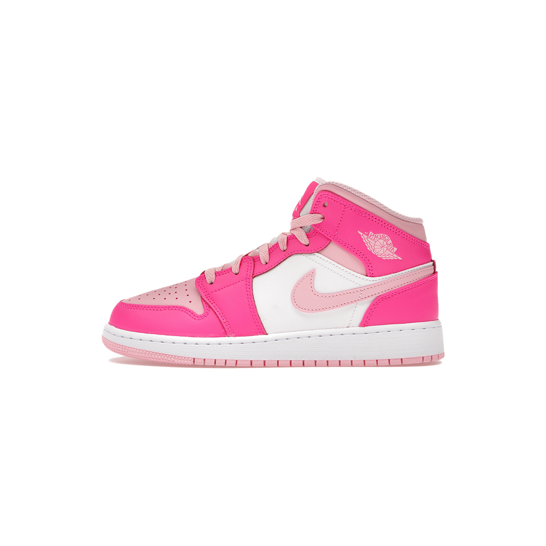 Jordan 1 Mid Fierce Pink (GS)
