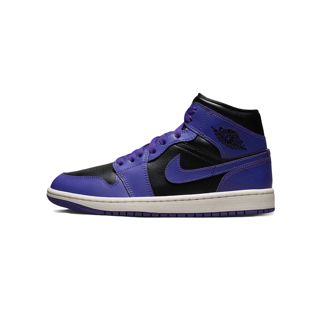Jordan 1 Mid Purple Black (W)