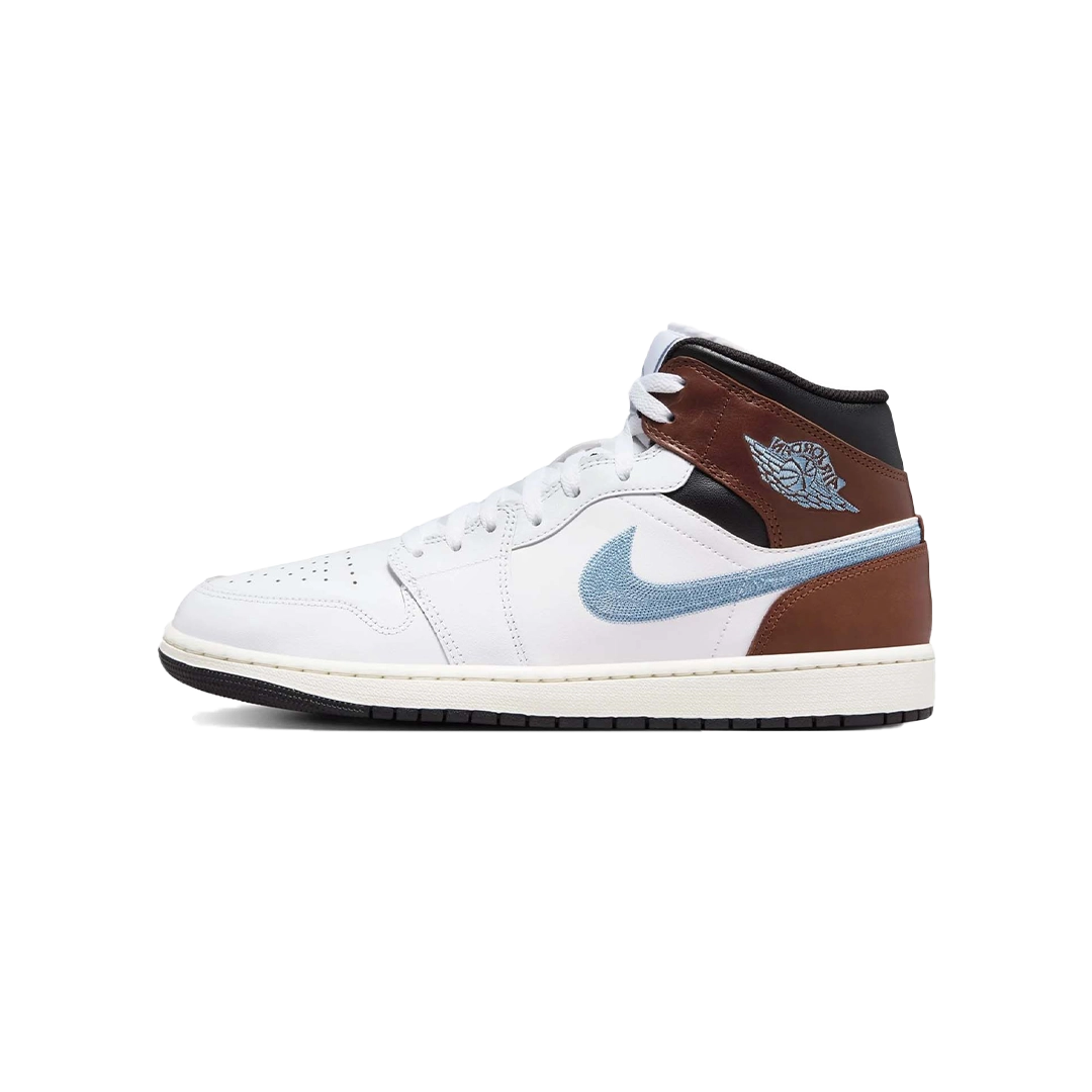 Jordan 1 Mid SE Brown Blue Grey