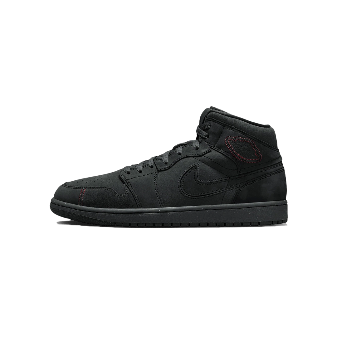 Jordan 1 Mid SE Craft Dark Smoke Red