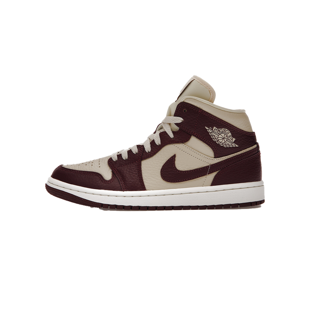 Jordan 1 Mid SE Split Beach Cherrywood Red (W)
