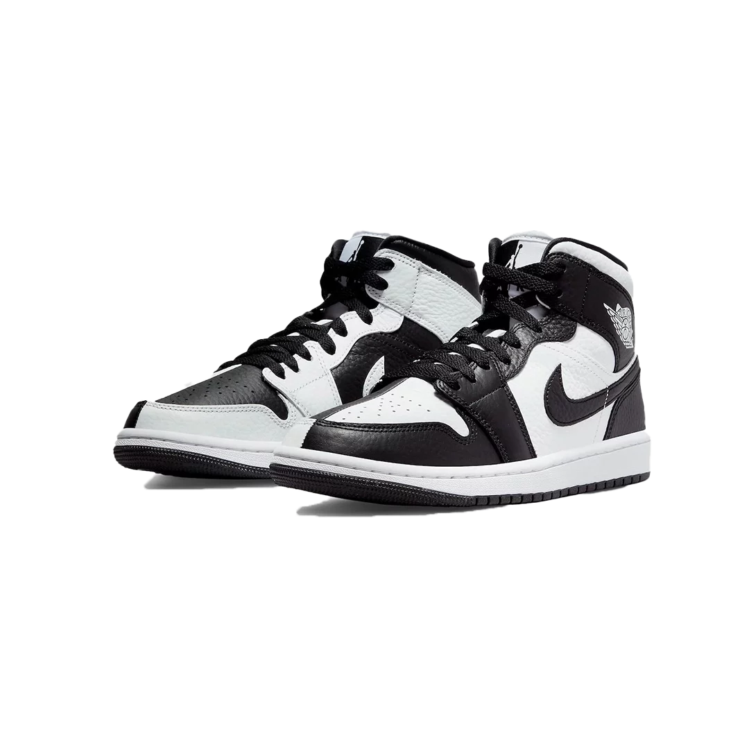 Jordan 1 Mid Split Black White (W)