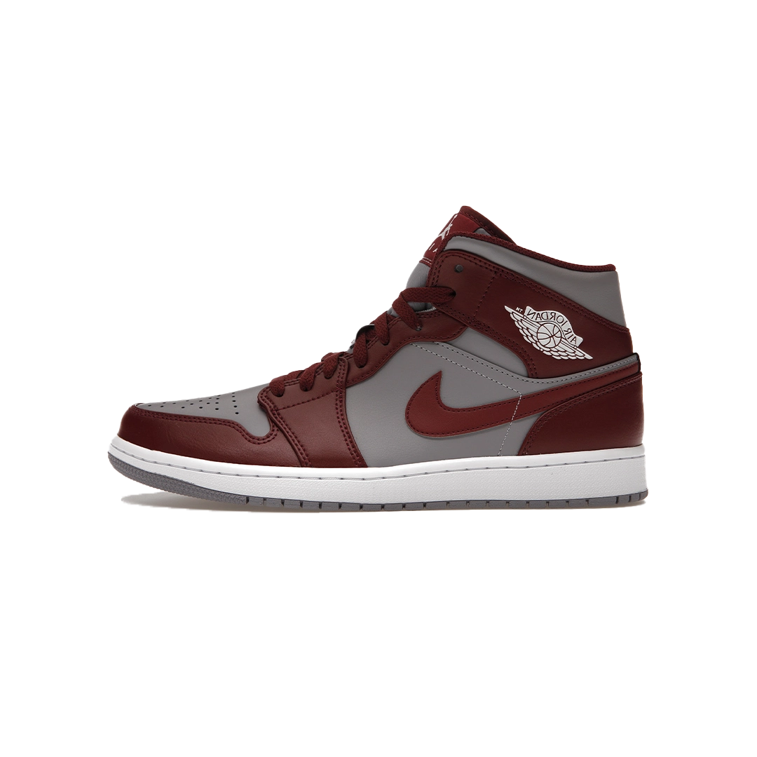 Jordan 1 Mid Team Red