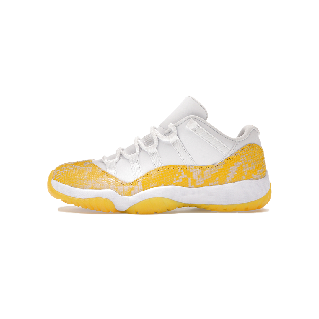 Jordan 11 Retro Low Yellow Snakeskin (W)