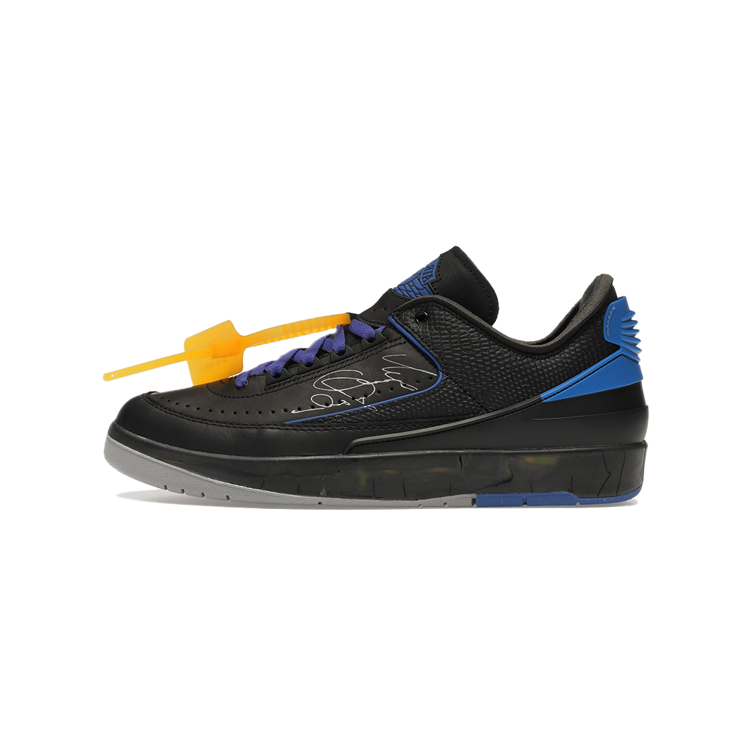 Jordan 2 Retro Low SP Off-White Black Blue