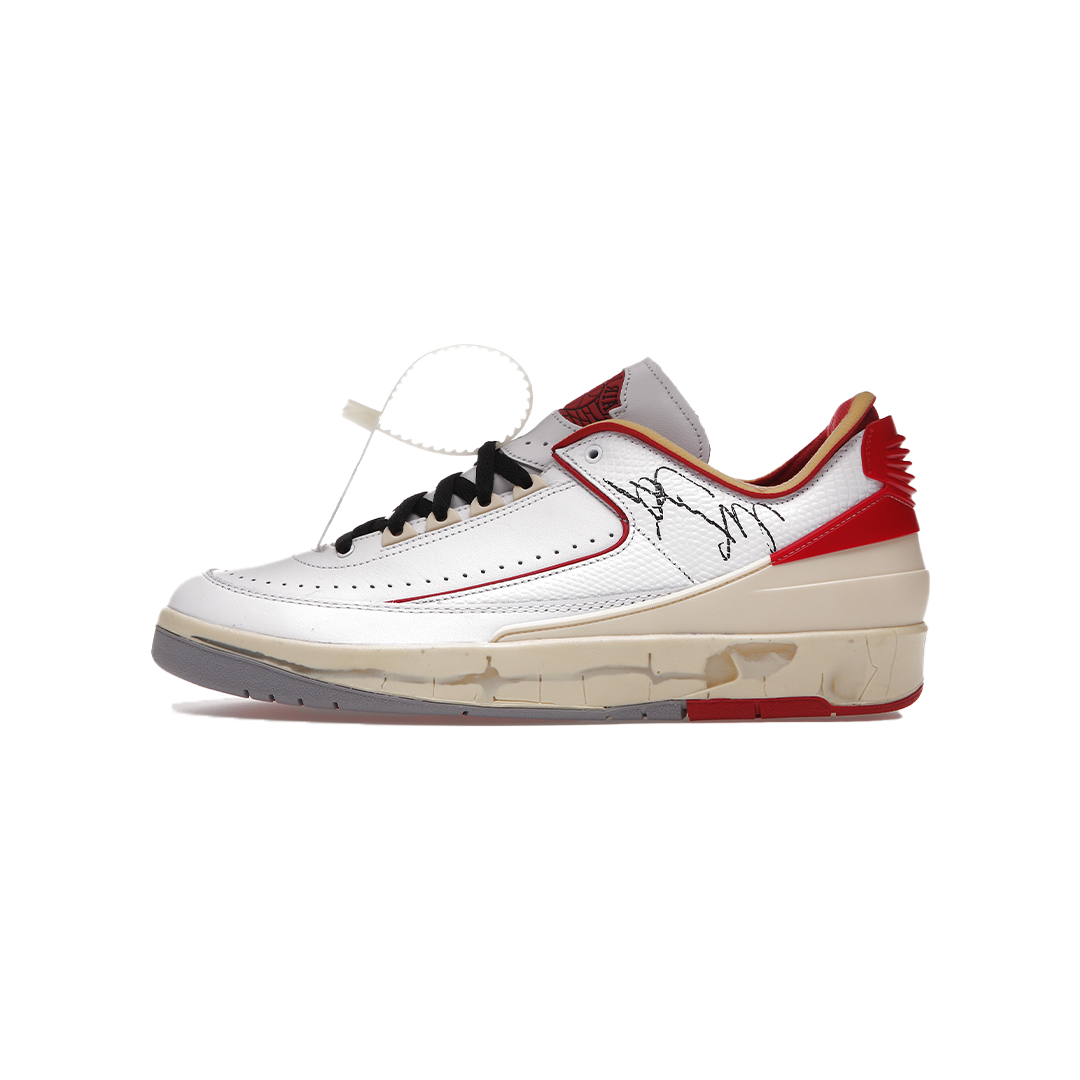 Jordan 2 Retro Low SP Off-White White Red
