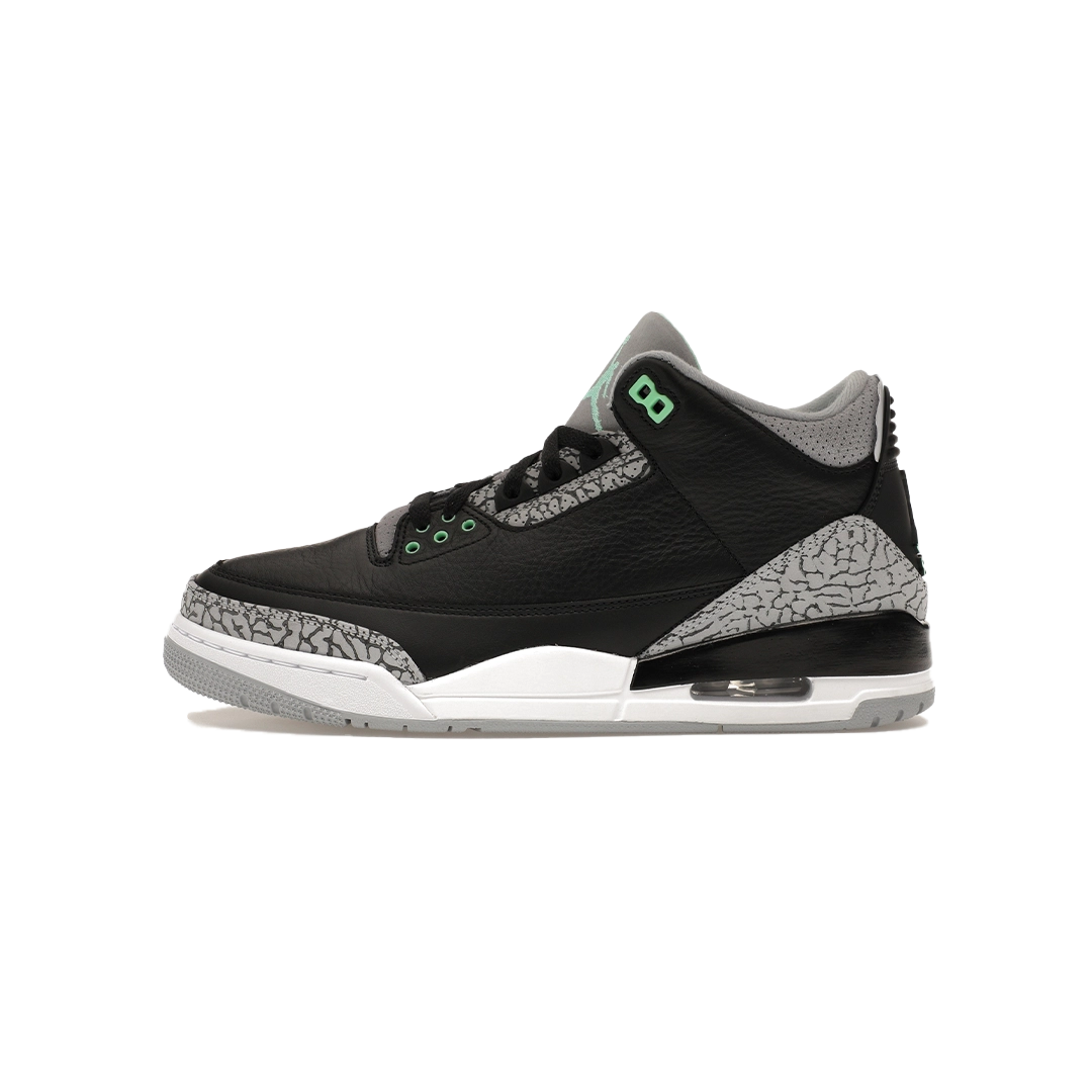 Jordan 3 Retro Green Glow