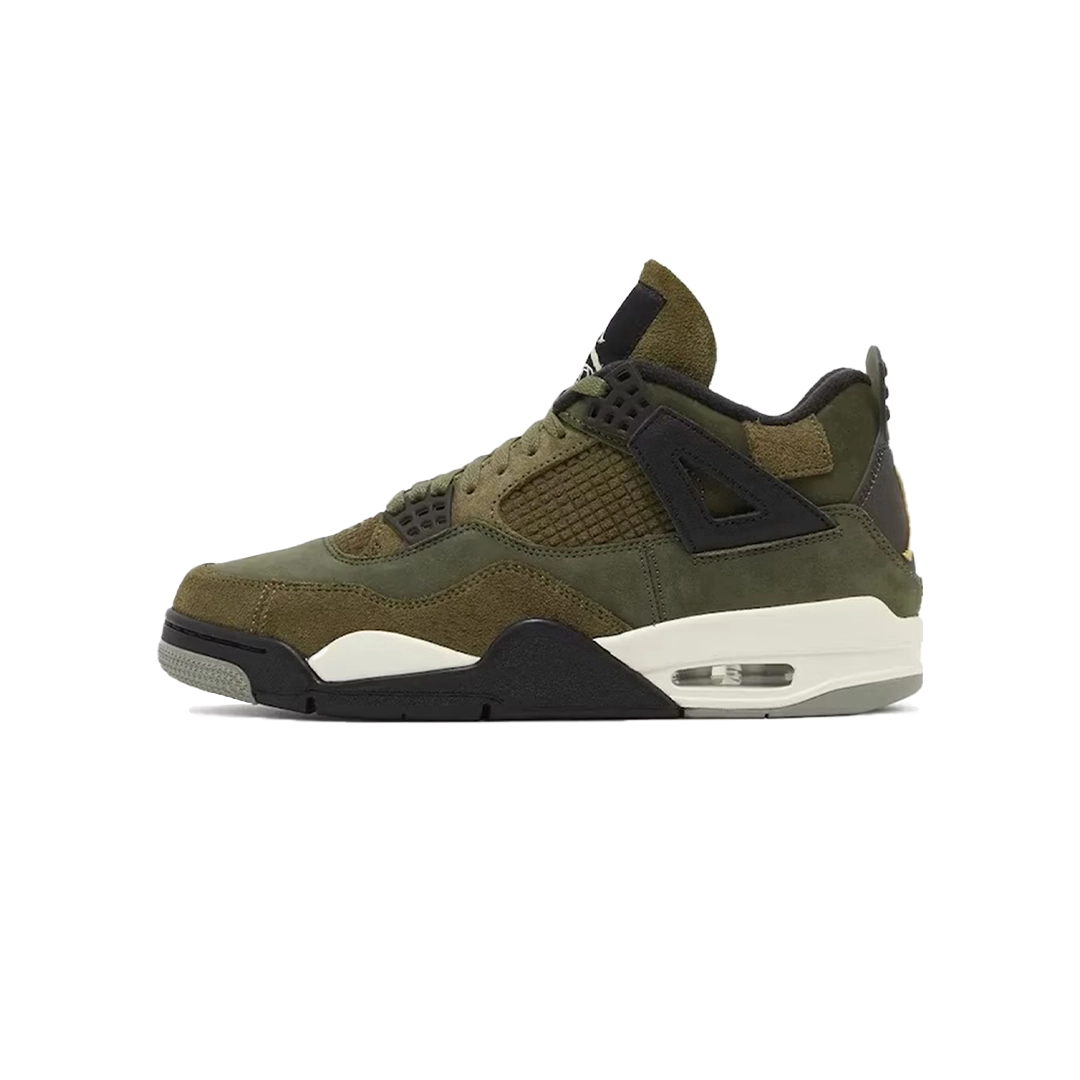Jordan 4 Retro SE Craft Medium Olive (KIDS)