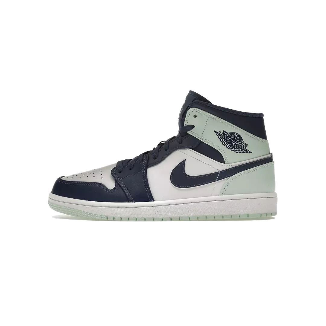 Jordan 1 Mid Mystic Navy Mint Foam