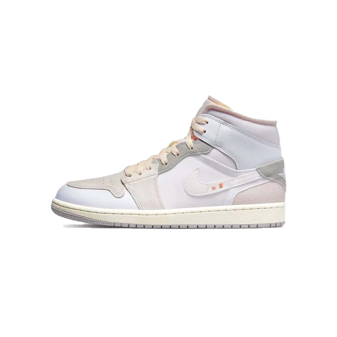 Jordan 1 Mid SE Craft Inside Out White Grey
