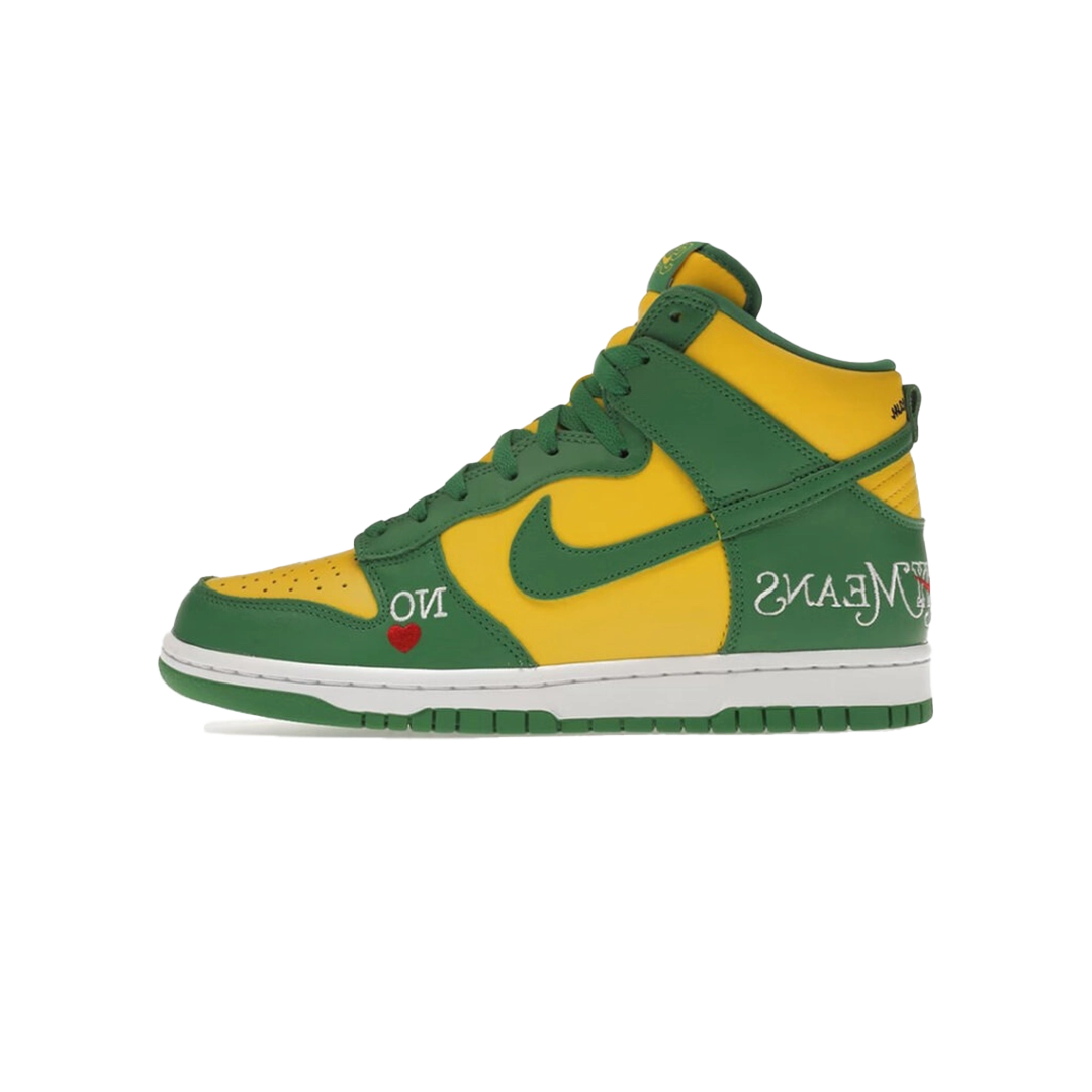 NIKE SB DUNK HIGH SUPREME BY ANY MEANS BRAZIL