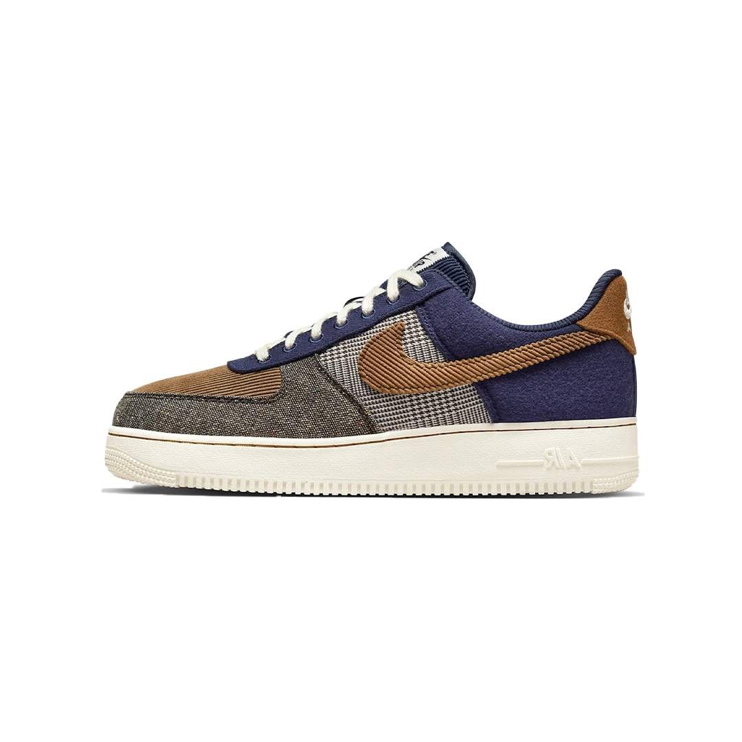 Nike Air Force 1 Low '07 PRM Tweed Midnight Navy Corduroy