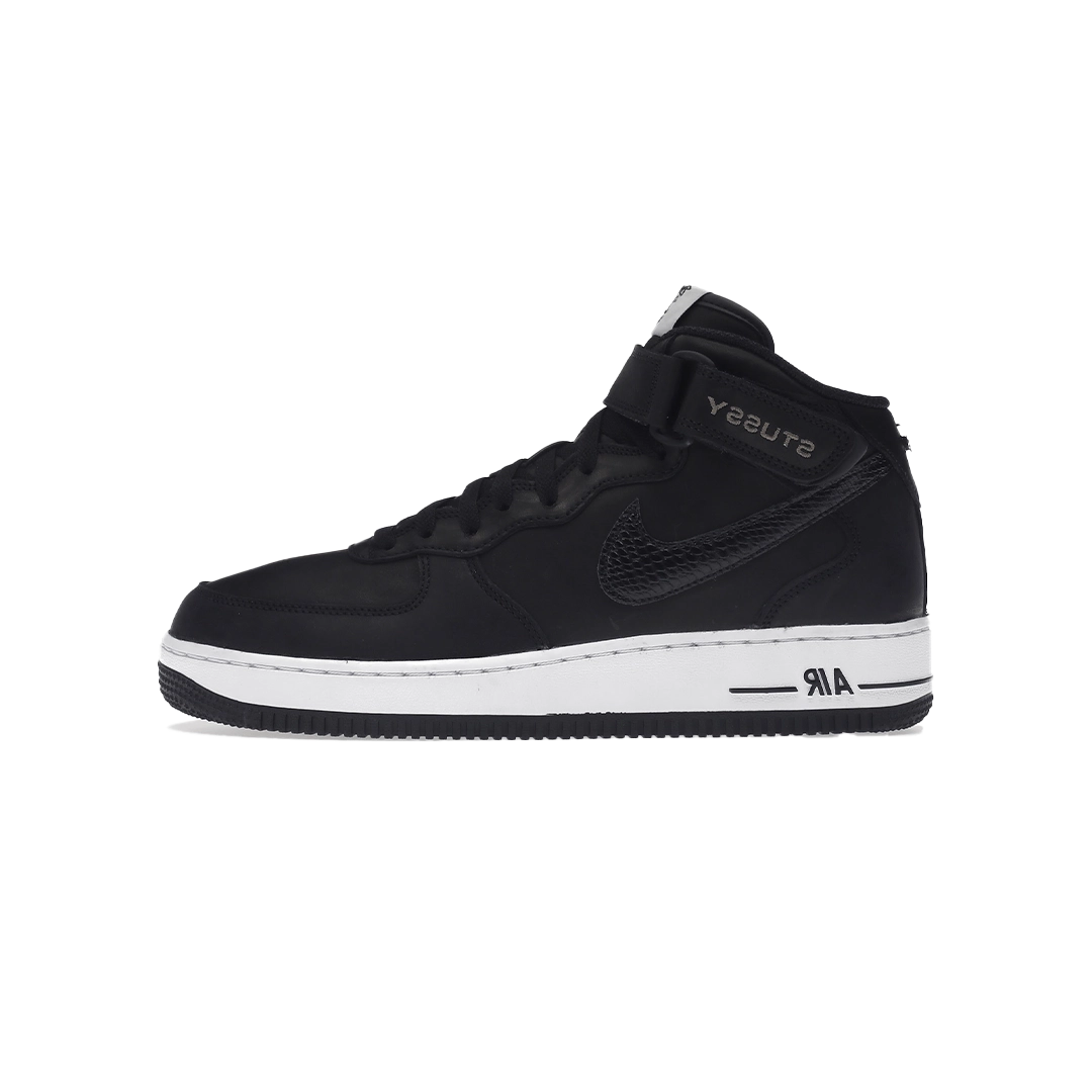 Nike Air Force 1 Mid Stussy Black White