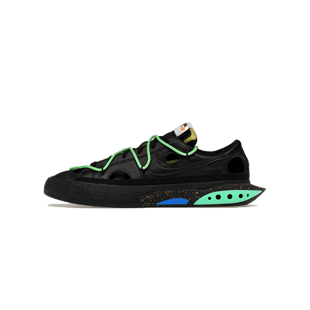 Nike Blazer Low Off-White Black Electro Green