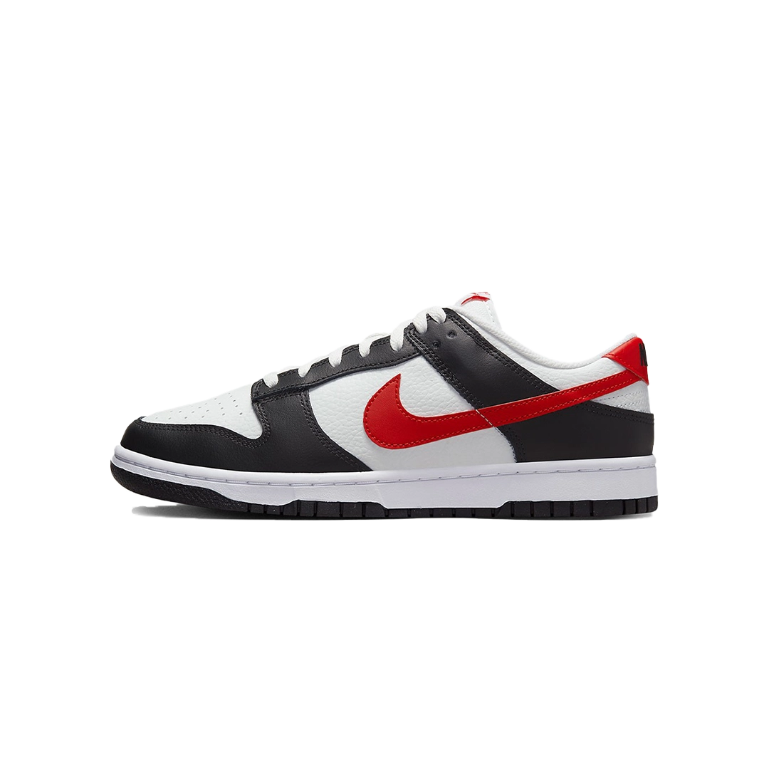 Nike Dunk Low Retro Red Swoosh Panda