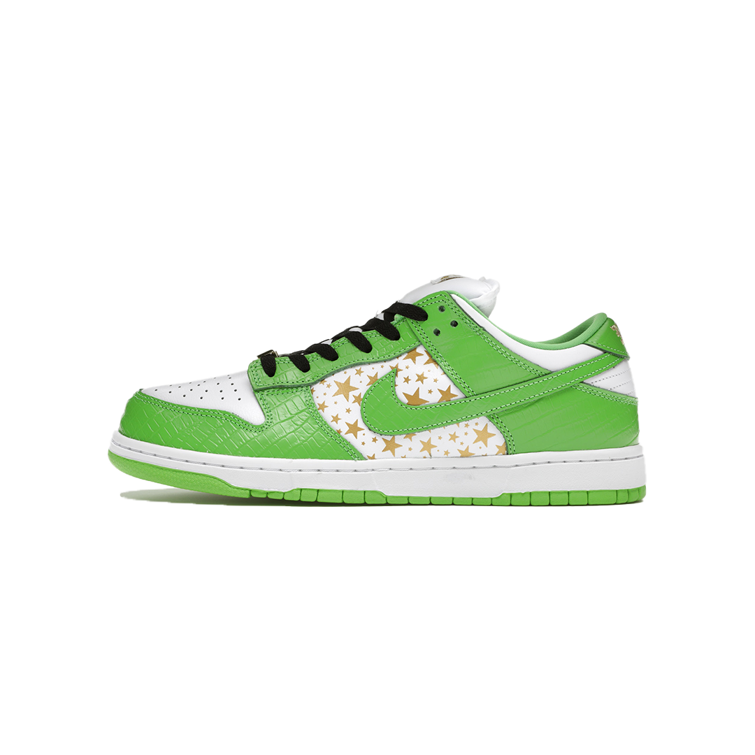 Nike SB Dunk Low Supreme Stars Mean Green (2021)