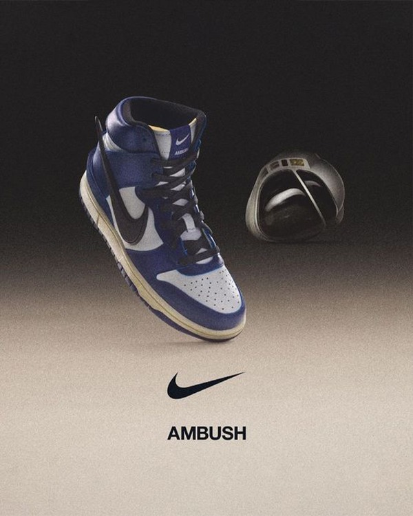 NIKE DUNK HIGH AMBUSH DEEP ROYAL