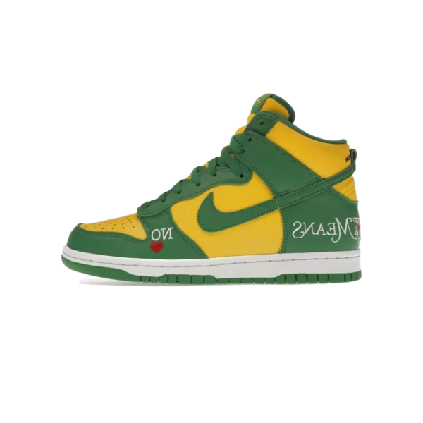 NIKE SB DUNK HIGH SUPREME BY ANY MEANS BRAZIL