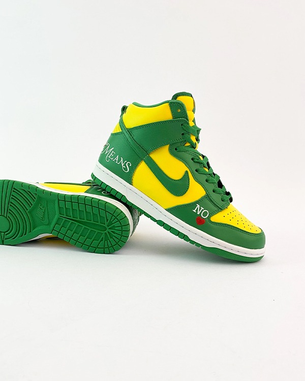 NIKE SB DUNK HIGH SUPREME BY ANY MEANS BRAZIL