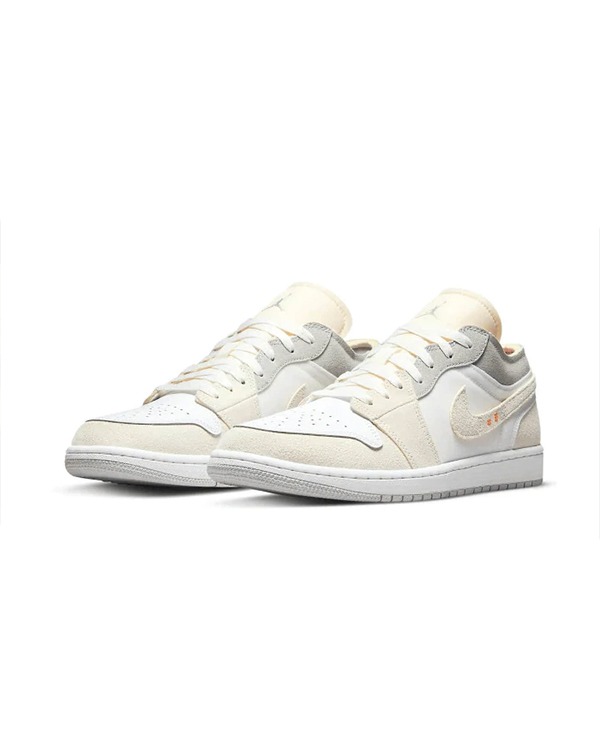 JORDAN 1 LOW INSIDE OUT CREAM WHITE LIGHT GREY