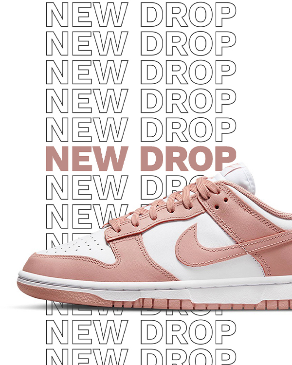 Nike Dunk Low Rose Whisper (W)