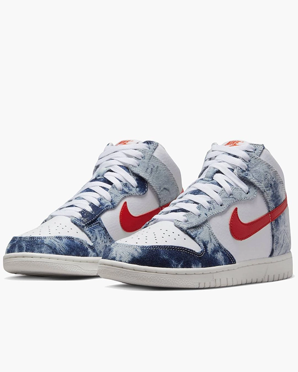 Nike Dunk High Washed Denim Pack (W)