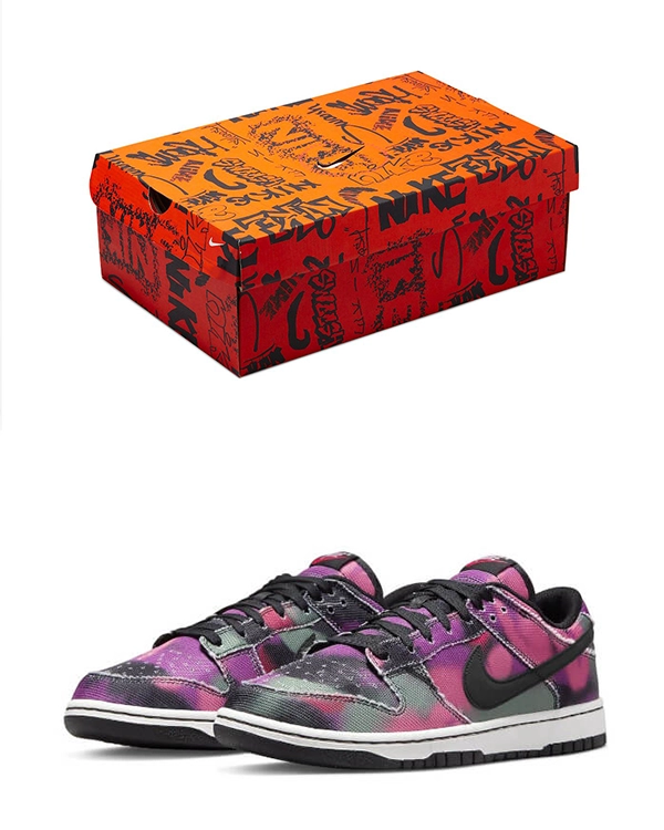 Nike Dunk Low Graffiti Pink