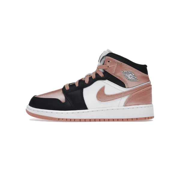 Jordan 1 Mid Light Madder Root (GS)