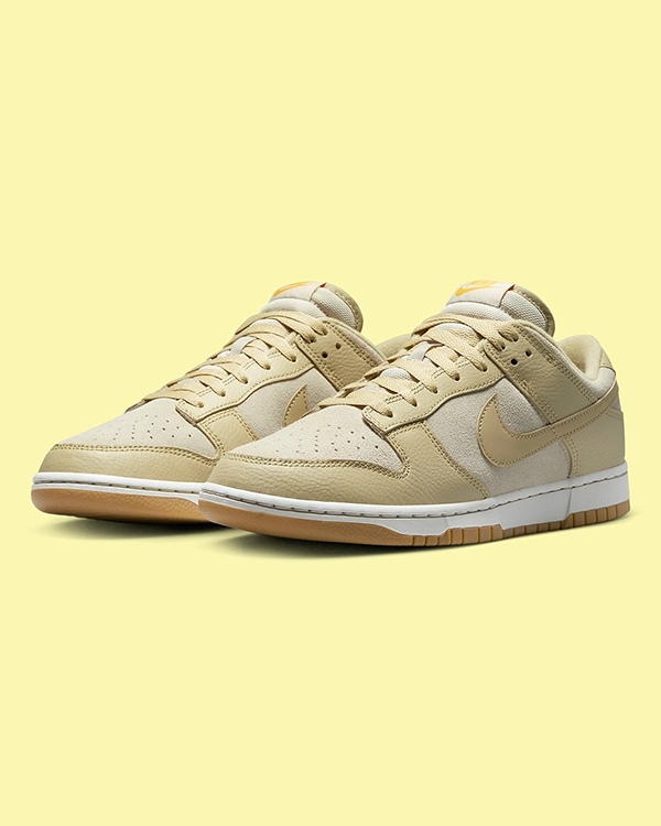 Nike Dunk Low Khaki Suede Gum