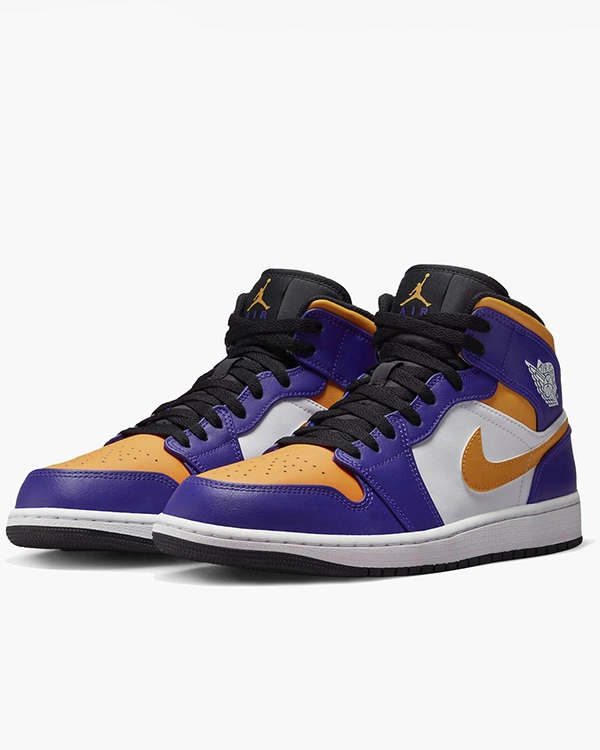 Jordan 1 Mid Lakers (2022)