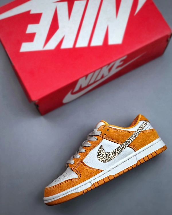 Nike Dunk Low AS Safari Swoosh Kumquat