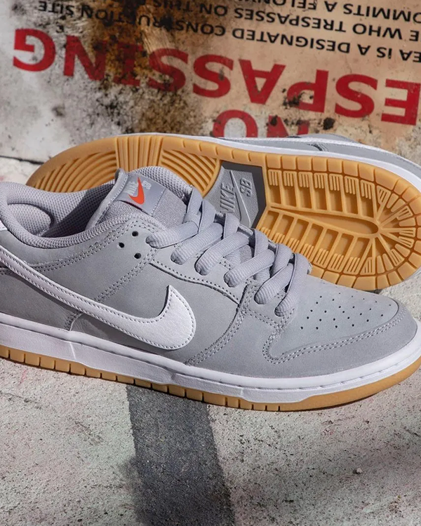 Nike SB Dunk Low Pro ISO Orange Label Wolf Grey Gum