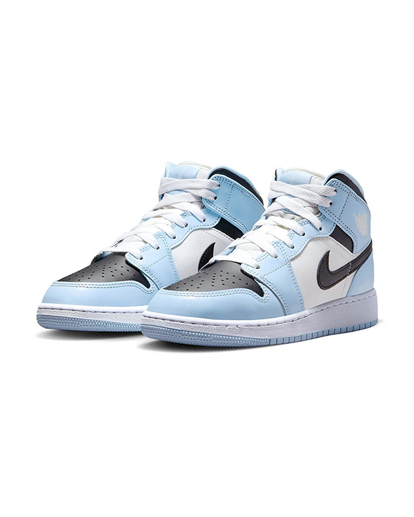 Jordan 1 Mid Ice Blue (2022) (KIDS)