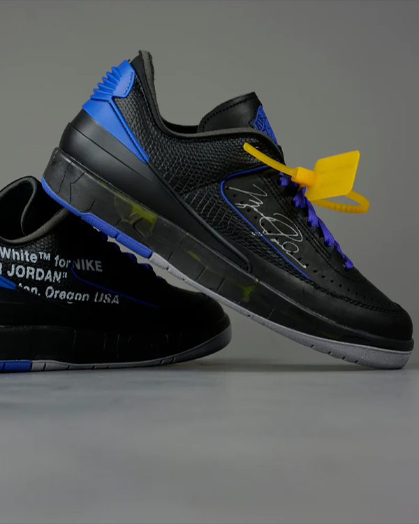 Jordan 2 Retro Low SP Off-White Black Blue