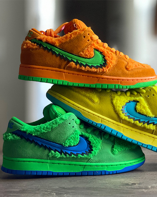 Nike SB Dunk Low Grateful Dead Bears Green