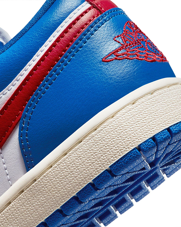 Jordan 1 Low Sport Blue Gym Red (W)