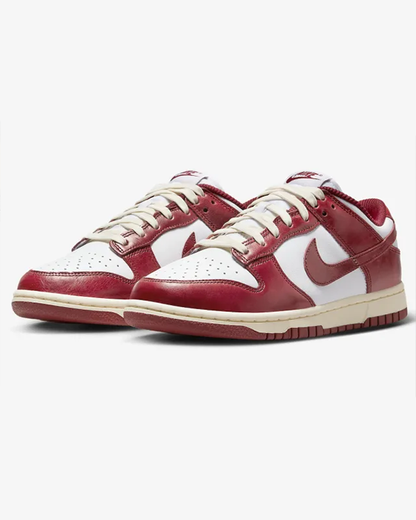 Nike Dunk Low PRM Vintage Team Red (W)